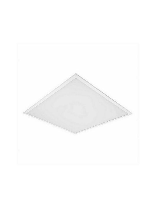 Ledvance Τετράγωνο Χωνευτό LED Panel 36W με Φυσικό Λευκό Φως 4000K 60x60εκ.