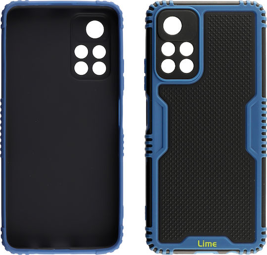 Lime Armadillo Camera Guard Back Cover Plastic Albastru (Poco M4 Pro 5G / Redmi Note 11s 5G )