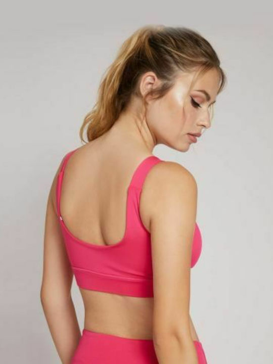 Guess Women's Sports Bra without Padding Fuchsia