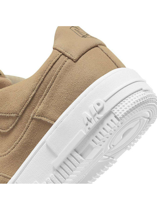 Air Force 1 Pixel Damen Sneakers Hemp / White