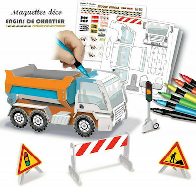 Crealign Paper Construction Toy Οχήματα Kid 6++ years