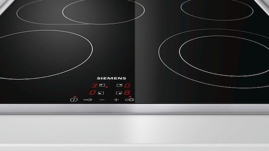 Siemens iQ300 Plită Ceramică Cu ramă Autonom cu Funcție de Blocare 58.3x51.3εκ.