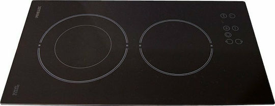 Finlux Domino Plită Ceramică Autonom cu Funcție de Blocare 29x52εκ.
