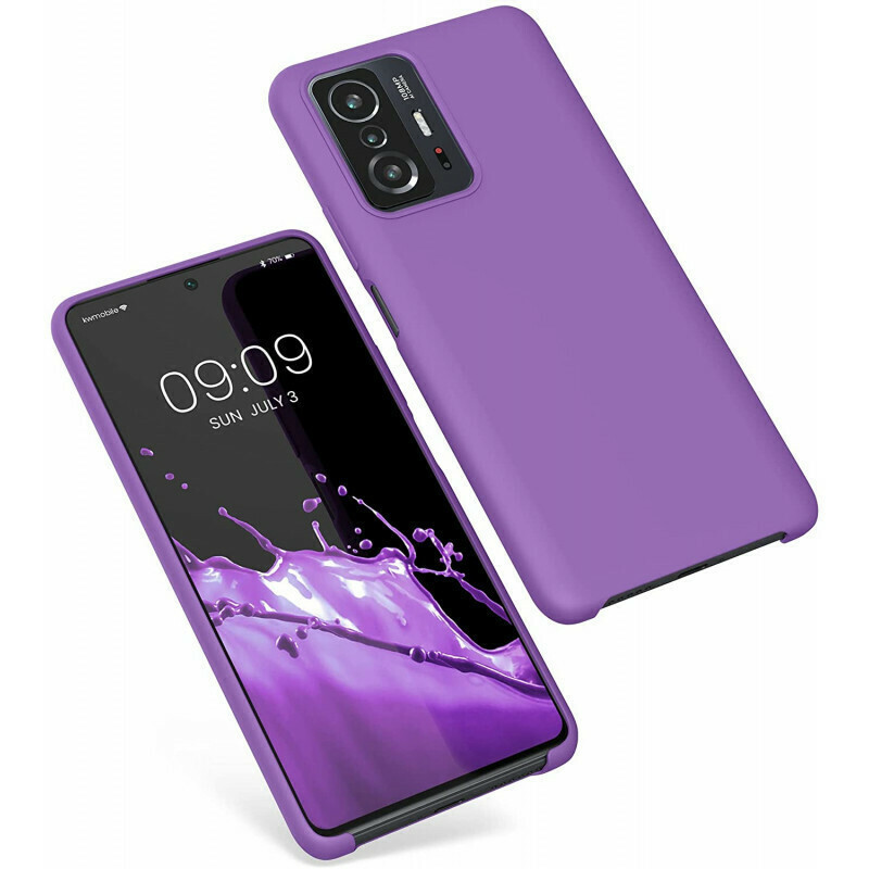 KWmobile Rubber Back Cover Σιλικόνης Orchid Purple (Xiaomi 11T / 11T