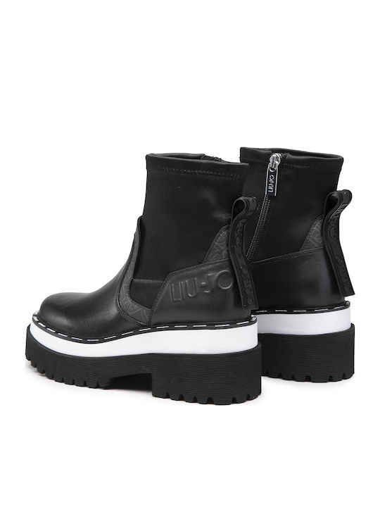 Hero Leather Women's Ankle Boots Black