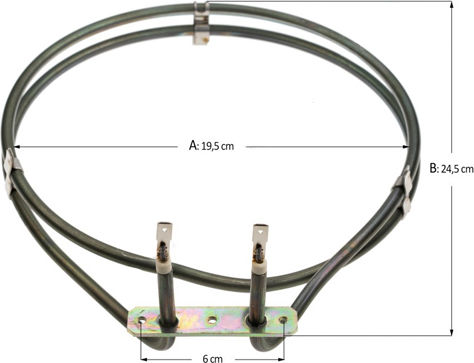 Αερόθερμη Αντίσταση Bosch Siemens 2200 Watt
