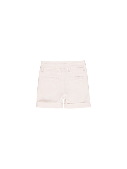 Boboli Kids Shorts/Bermuda Fabric White