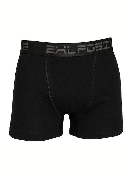 Herren Boxershorts Schwarz Explosive