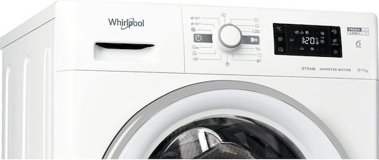 Whirlpool FWDG 971682E WSV EU N Washer Dryer 9kg/7kg Steam 1600 Rounds