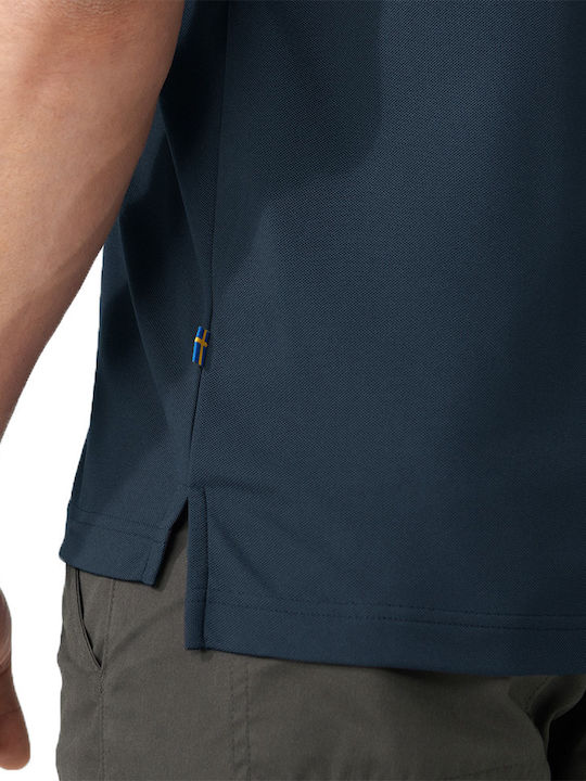Crowley Polo Μπλούζα Κοντομάνικη Navy Μπλε