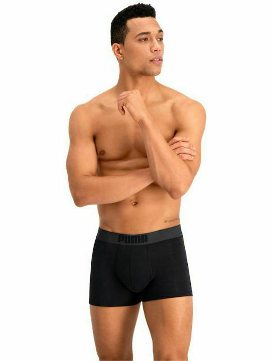 Puma Herren Boxershorts Schwarz 2Packung