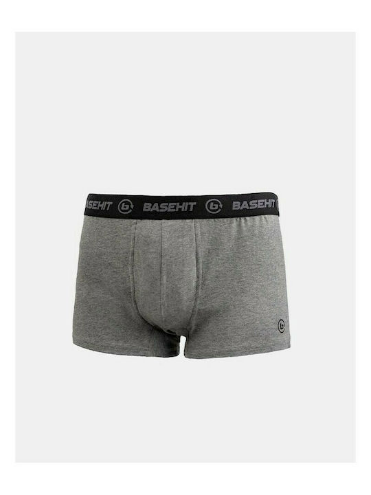 Herren Boxershorts Grey / Black 2Packung