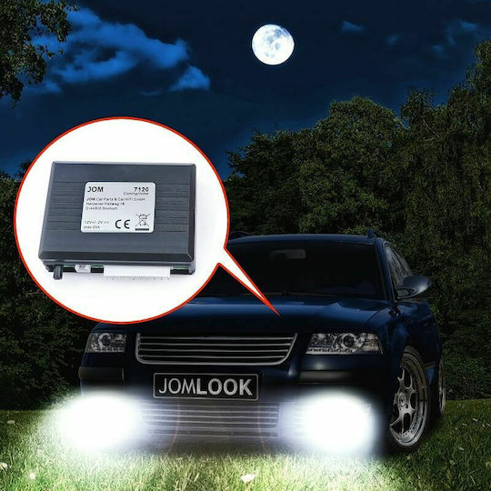 JOM JOM Car Electronic Parts Headlight Regulator Coming Home Plate with Light Sensor Adjustable 12-22 Seconds 7120