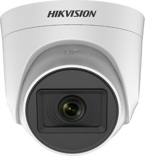 Hikvision DS-2CE76H0T-ITPFS Cameră de Supraveghere CCTV Full HD+ 5MP cu Microfon și Obiectiv 2.8mm