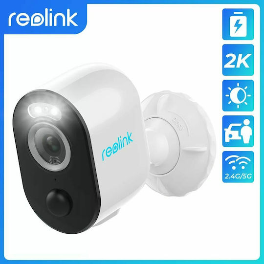 Reolink Argus 3 Pro IP Surveillance Camera Wi-Fi Full HD+ 4MP Waterproof Battery Powered with Two-Way Communication
