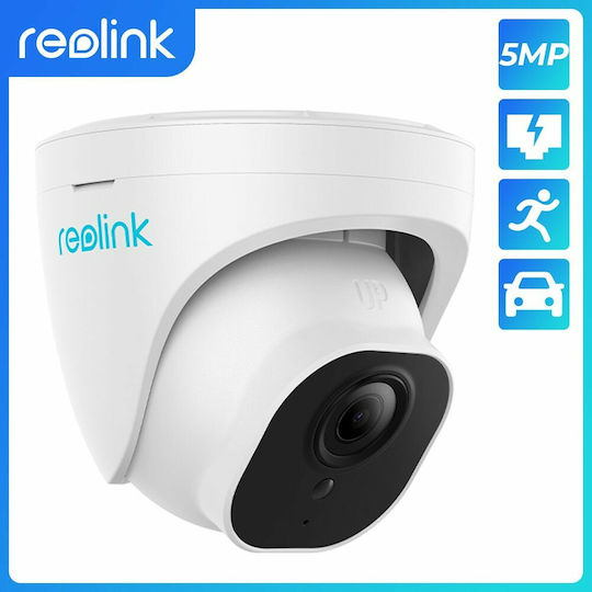 Reolink RLC-520A IP Κάμερα Παρακολούθησης Full HD+ 5MP Αδιάβροχη με Μικρόφωνο και Φακό 4mm