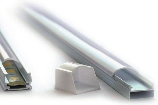 Geyer Εξάρτημα Ταινίας LED Κάλυμμα για Προφίλ AL502 502-PC