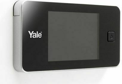 Yale Ματάκι Πόρτας 105° με Διάμετρο 15mm Ασημί