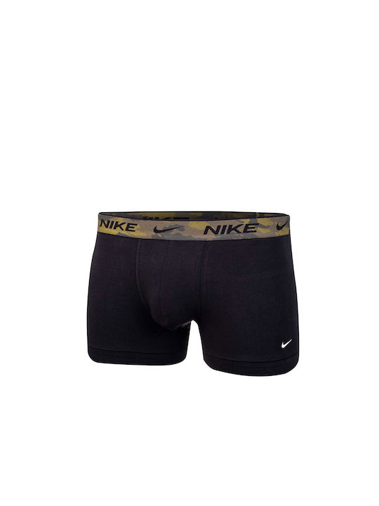 Nike Ανδρικά Μποξεράκια Μαύρα 3Pack