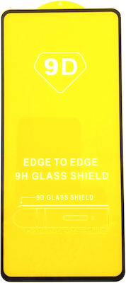 Naxius Full Face Tempered Glass Black (Redmi Note 9 Pro)