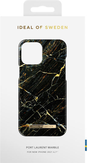 iDeal Of Sweden Printed Back Cover Plastic Port Laurent Marble (iPhone 13 Pro Max)