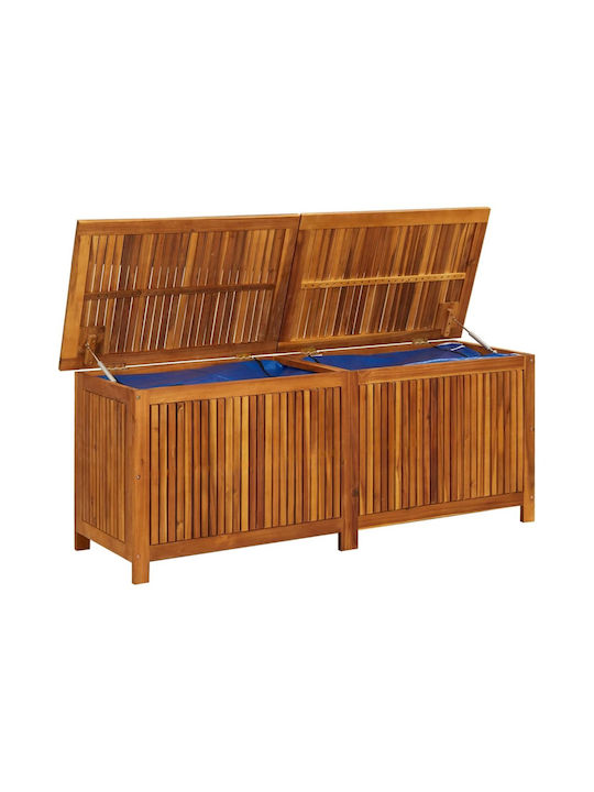 vidaXL Outdoor Storage Box Brown L150xW50xH58cm