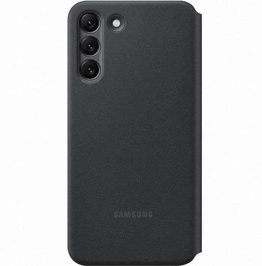Samsung Smart LED View Cover Book Πλαστικό Μαύρο (Galaxy S22+ 5G)