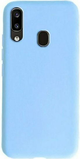 Hurtel Soft Задна корица Силикон 2мм Син (Galaxy A20e)