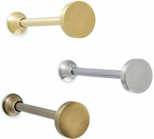 Anartisi A20 Metallic Curtain Holdback Wall Χρυσό Σατινέ