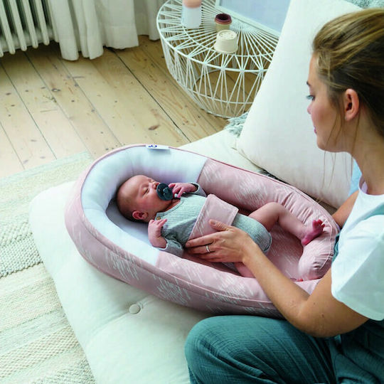 Doomoo Cocoon Baby Nest Misty Pink
