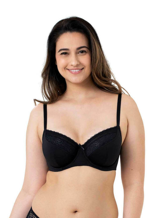 Black/Champagne Σουτιέν με Ελαφριά Ενίσχυση & Μπανέλες 2Pack