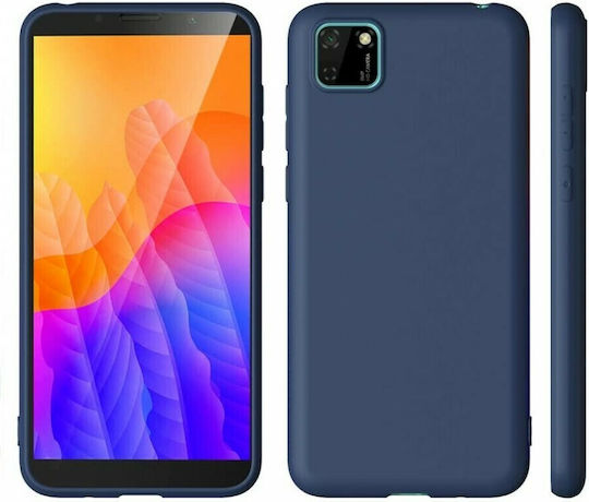 Soft Задна корица Силикон 2мм Син (Huawei Y5p)