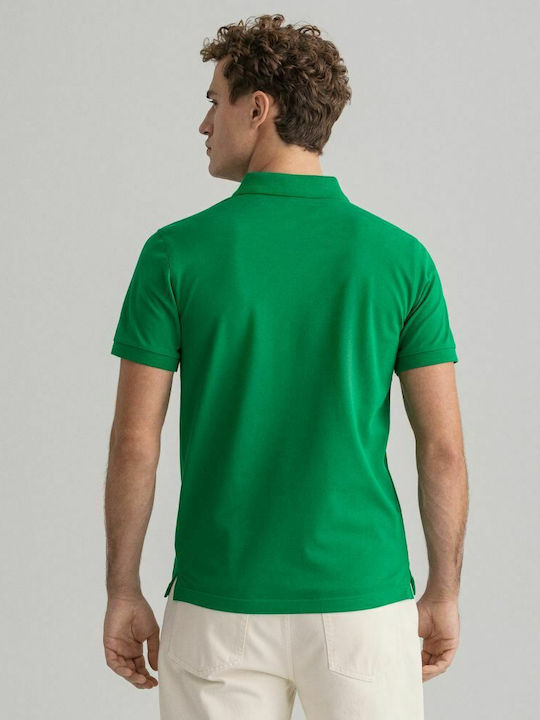 Polo Kurzarmbluse Grün