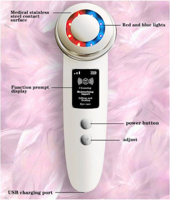 με Υπέρηχους Αnti-ageing Light Therapy Device Face LED KALO-8814