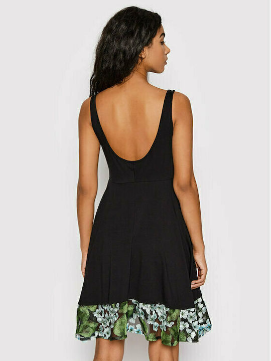 Desigual Camile Summer Mini Dress Black
