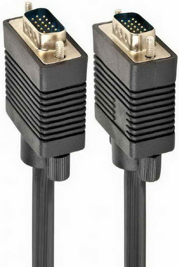 Cablexpert Kabel VGA-Stecker - VGA-Stecker Schwarz 3m (CC-PPVGA-10-B)