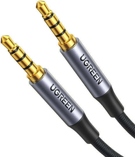 Ugreen TRRS 3.5mm Male to 3.5mm Male Audio Cable Black 3m with Gold Plated Terminals 20785