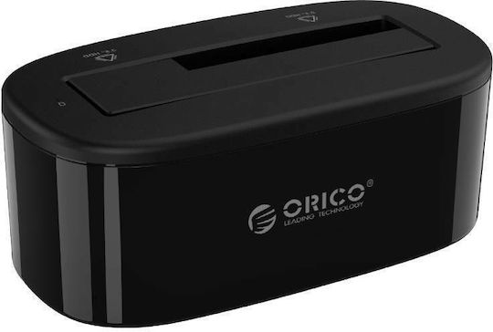 Orico 6218US3-BK Hard Drive Docking Station SATA 2.5" / 3.5" with Connection USB 3.0 (6218US3-BK)