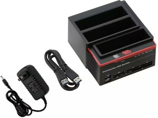 Andowl AN-Q-HD50 Dockingstation für 2 Festplatten SATA 2.5" / 3.5" mit USB 2.0 Verbindung (Q-HD50)
