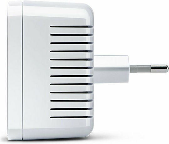 Devolo Magic 1 WiFi mini Powerline Тройно Комплект за Безжична Връзка Wi‑Fi 4 - Безжична мрежа 4 с Пренос на електрозахранване Гнездо и Порт Ethernet