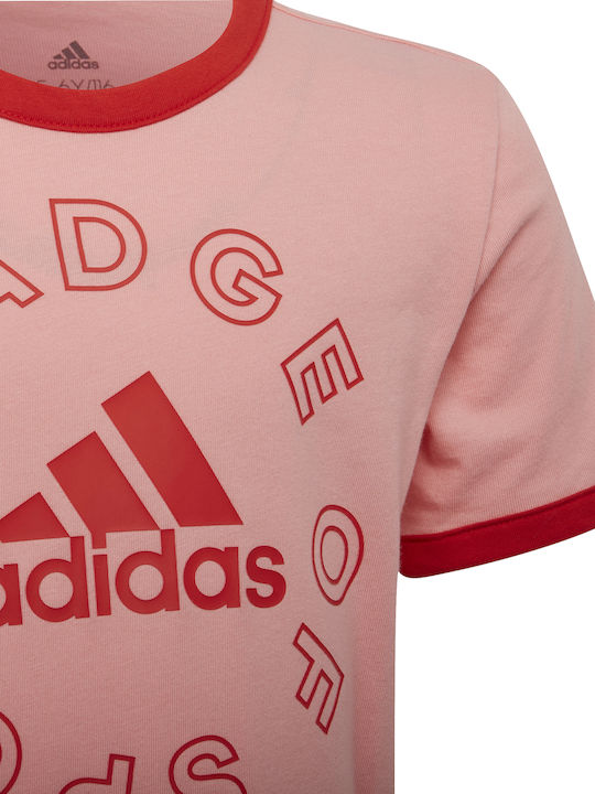 Adidas Set pentru copii cu Șorturi Vara 2buc Roz