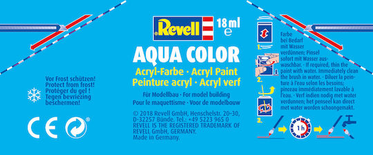 Revell Aqua Color Χρώμα Μοντελισμού White Silk 18ml