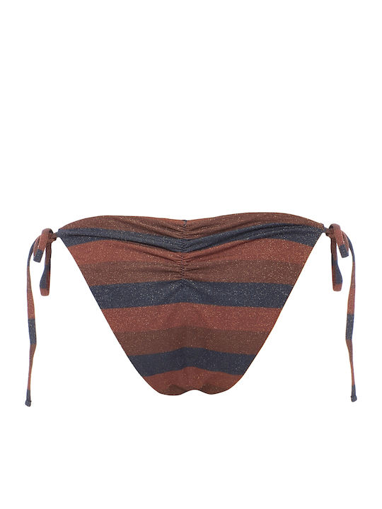 Callisto Bikini Slip with Ties Choconavy