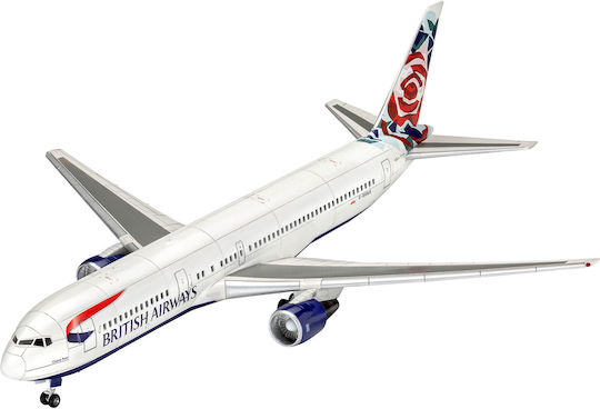 Revell Boeing 767-300ER British Airways Modeling Figure Airplane in Scale 1:144 37.1cm.