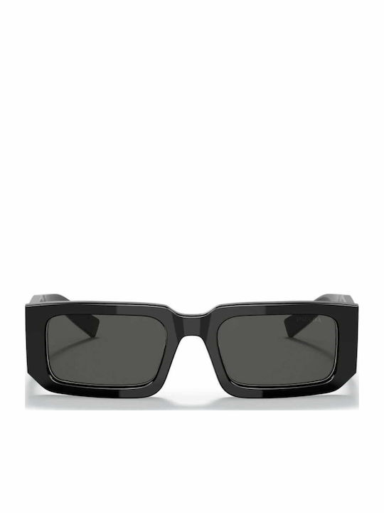 Prada Unisex Γυαλιά Ηλίου με Μαύρο Κοκκάλινο Σκελετό και Γκρι Φακό PR06YS 09Q5S0