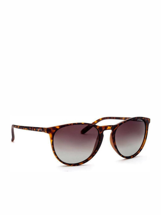 Polaroid Ochelari De Soare Pentru Femei Cu Ramă Neagră Tartarugă Din Plastic Și Lentile Maro Polarized PLD6003/S V08/LA