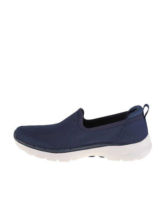 Skechers Walk 6 Clear Virtue Women's Slip-Ons Navy Blue