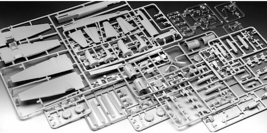 Revell Planes Series Junkers Ju88 A-1 Battle of Britain Static Airplane Model 1:72 20.1x25.5cm 119pcs
