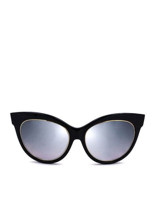 Emilio Pucci Ochelari de soare Μαύρα cu Cadru & Negru Lentilă