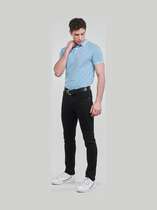 Rider Men's Jeans Pants with Slim Fit Black
